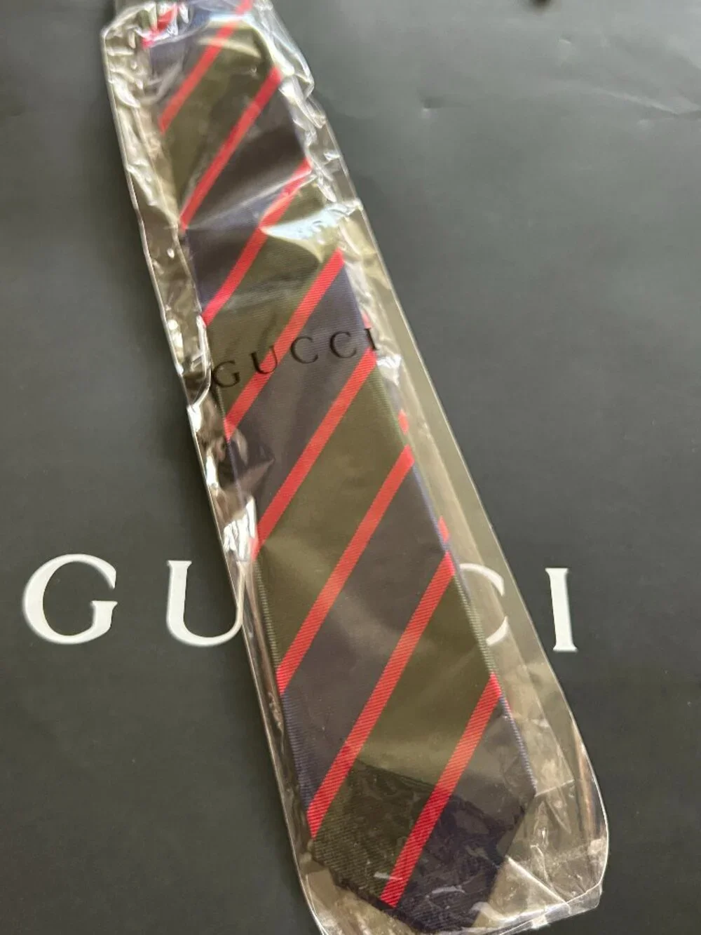 NWT Gucci Men's Pencil Stripe 